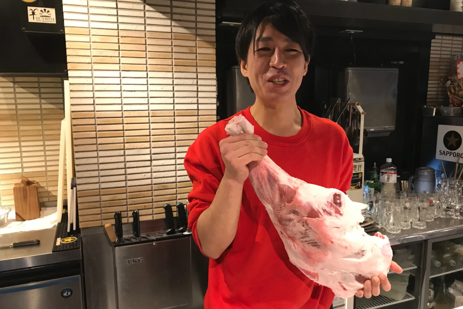 骨付き羊肉を扱う面白さ
